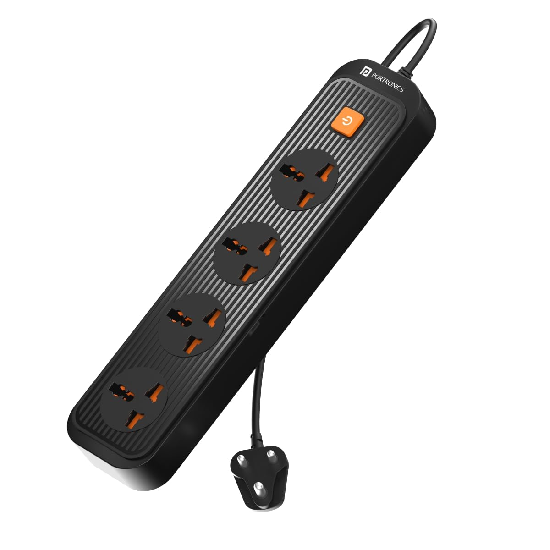 Portronics Power Plate 12 Extension 4 Universal Sockets